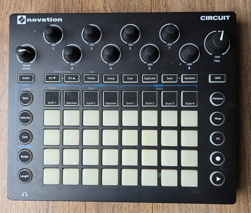 Novation circuit grid - novation, grid-based