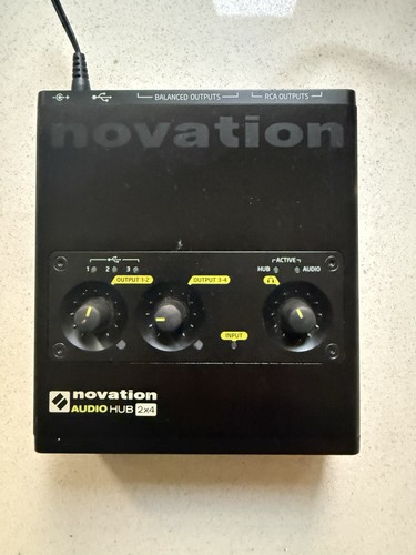 Novation audiohub 2x4 usb - novation,